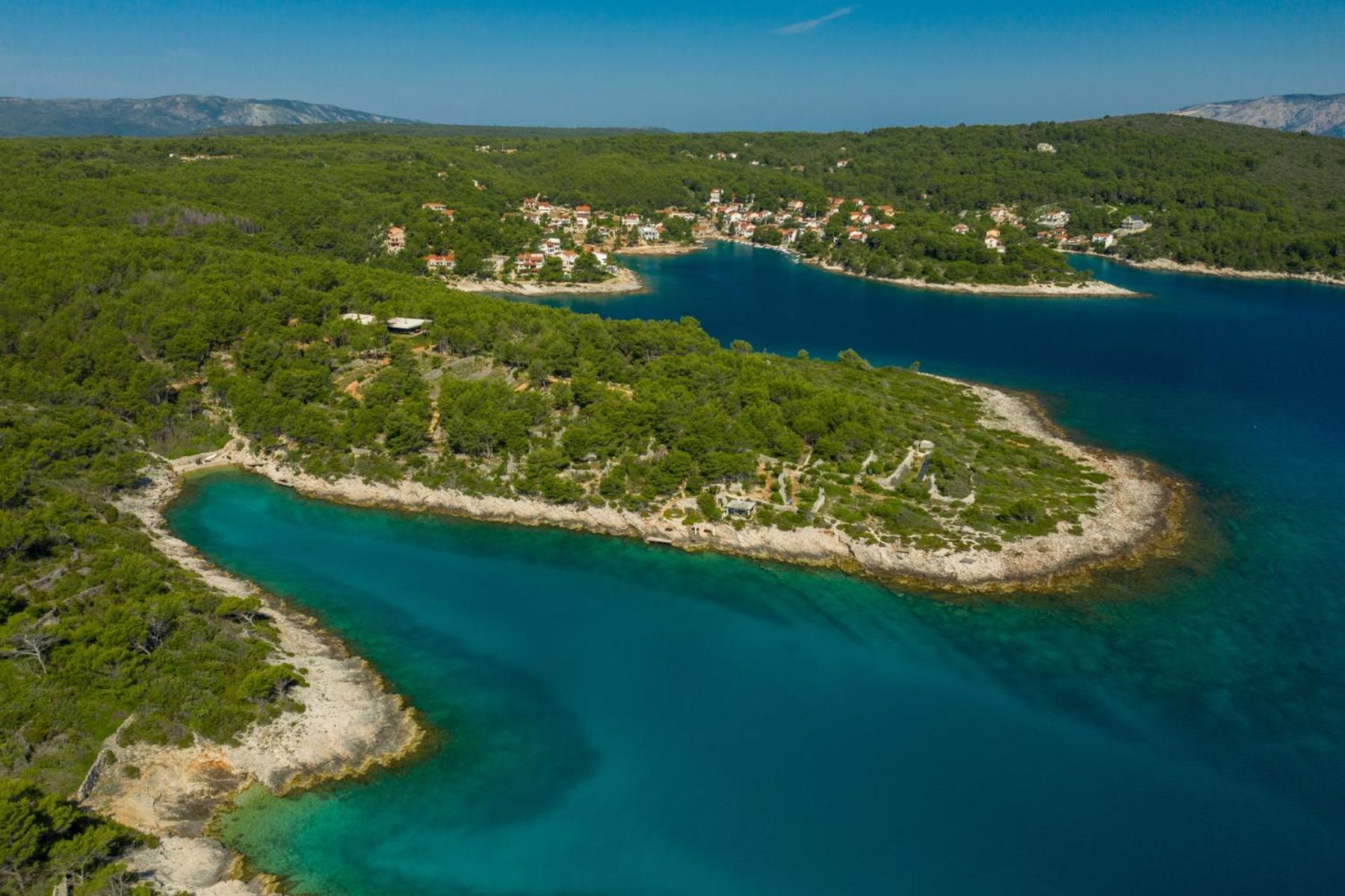 Plage Cachee - Glamping Vrboska Eksteriør bilde