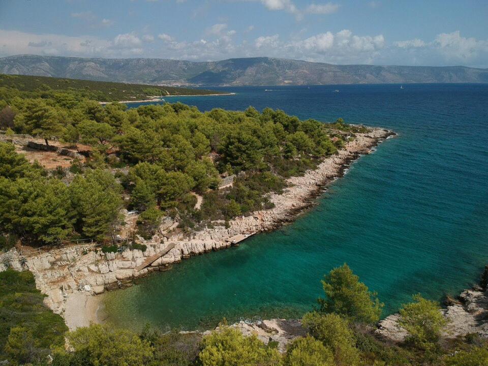 Plage Cachee - Glamping Vrboska Eksteriør bilde
